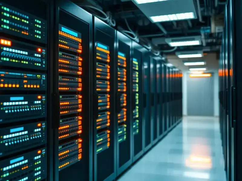 VoIP server room equipment